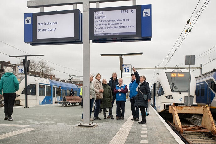 Openbaar vervoer (als ze niet staken tenminste) - Foto: Ingezonden foto