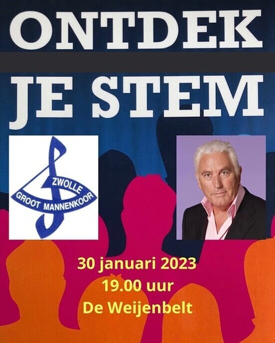 Unieke zangclinic ontdek je stem van GMZ met Marco Bakker