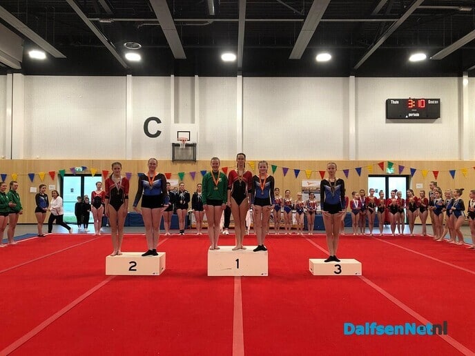 Turnsters gvn pakken goud - Foto: Ingezonden foto