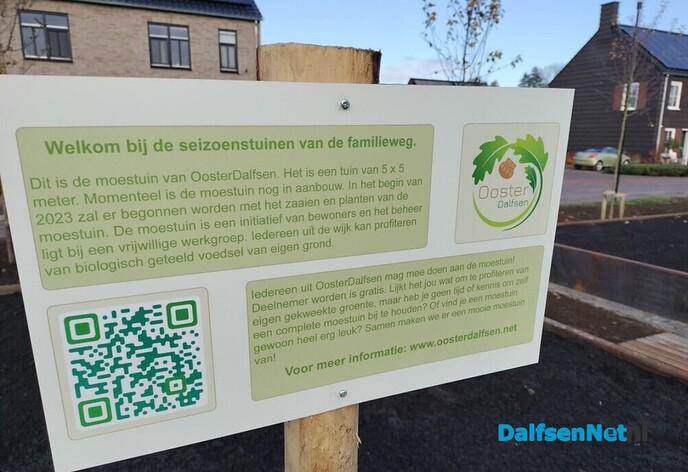 Een moestuin in OosterDalfsen voor iedereen - Foto: Ingezonden foto