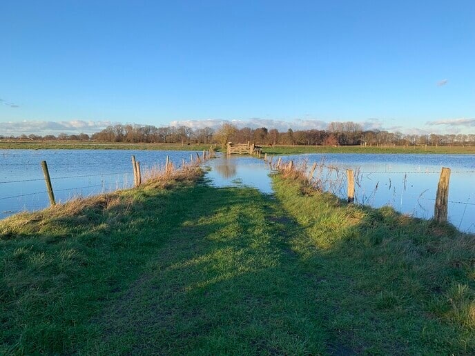 Het struinpad: nu even niet - Foto: Ingezonden foto