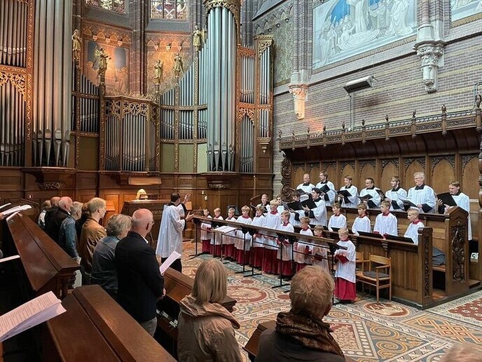 Jongenskoor uit Dalfsen gaat weer zingen in Zwolse kerk - Foto: Ingezonden foto