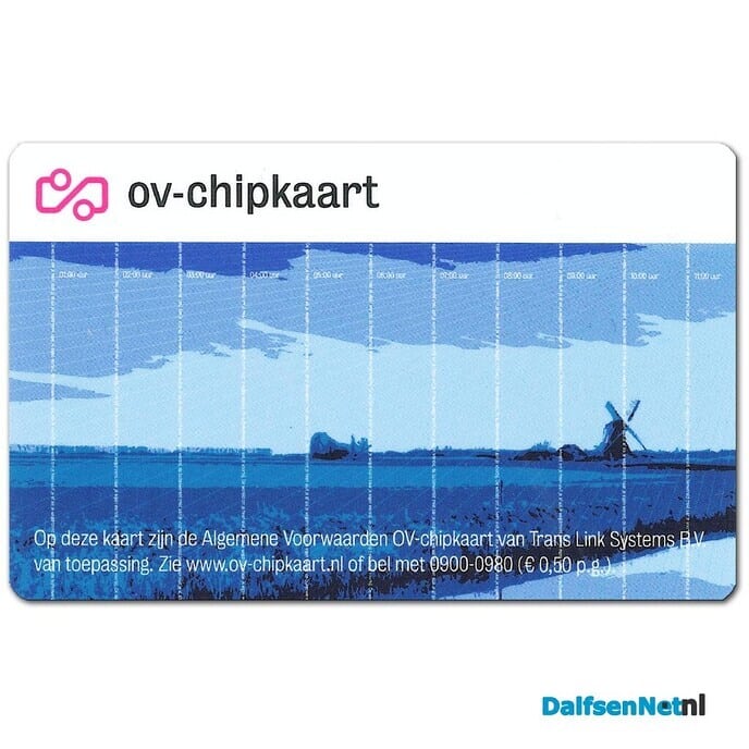OV-chip kaart gevonden Pastoriestraat - Foto: Ingezonden foto