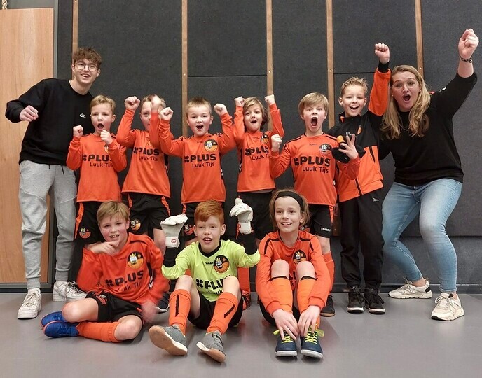 S.V. Nieuwleusen JO9-3JM Zaalkampioen - Foto: Ingezonden foto