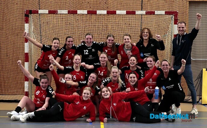 SV Dalfsen DS1 speelt handbaltopper - Foto: Ingezonden foto