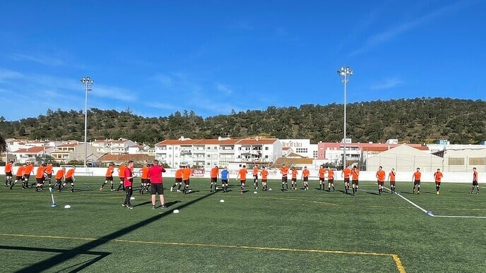 S.V. Nieuwleusen geniet in Portugal - Foto: Ingezonden foto