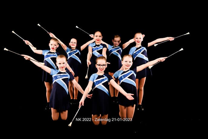 2 Majoretteteams Nederlands Kampioen - Foto: Ingezonden foto