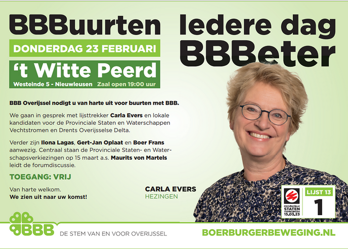 Maurits von Martels leidt de forumdiscussie BBB