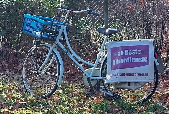 Wie heeft deze fiets verloren? - Foto: Ingezonden foto