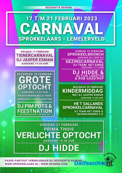 Carnaval in Lemelerveld - Foto: Ingezonden foto