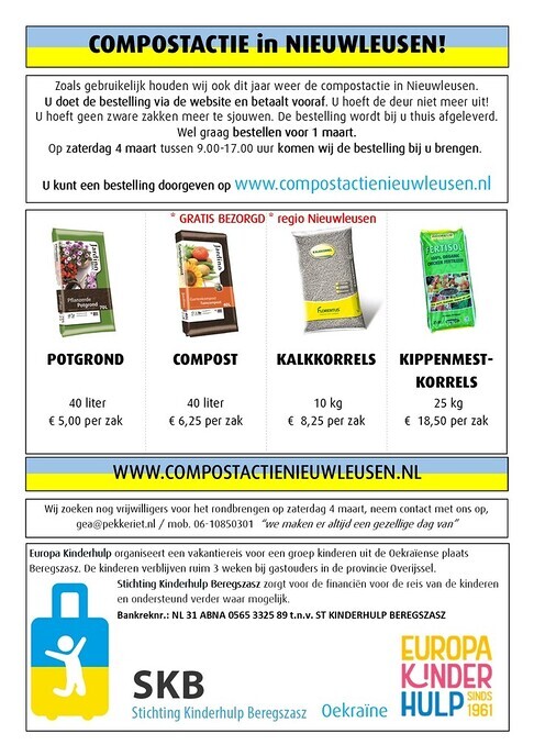Compostactie Nieuwleusen 2023 - Foto: Ingezonden foto