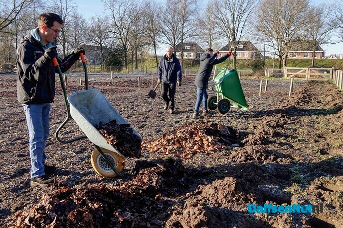 Heggen geplant bij Natuurboerderij Lindehoeve - Foto: Paul Scholten
