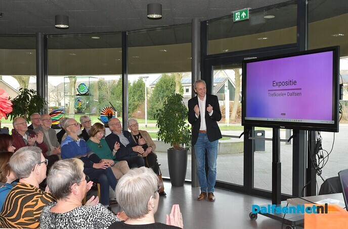 Geslaagde opening kunstexpositie Trefkoele+ - Foto: Johan Bokma