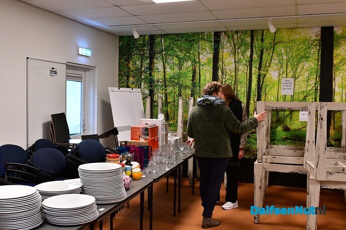 Garage sale bij De Barones een geweldig succes - Foto: Johan Bokma
