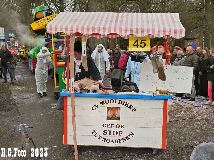 Carnaval optocht Vilsteren 2023 (Foto’s)