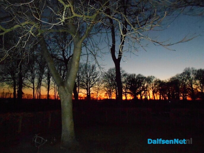 Avond rood