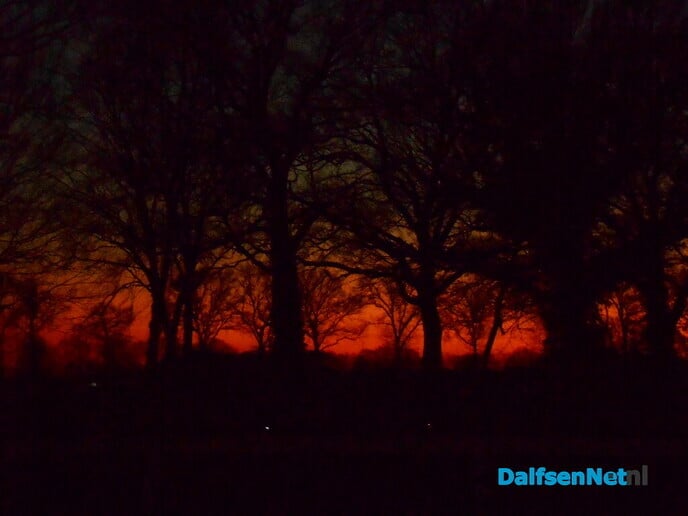 Avond rood