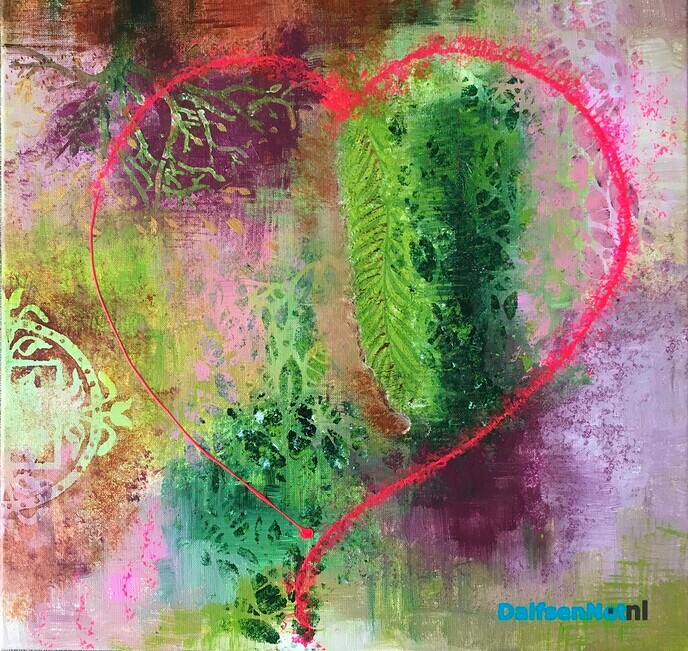 Workshop ‘werken met ’t hart’ op Valentijnsdag - Foto: Ingezonden foto