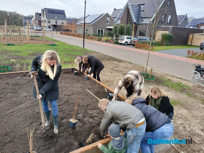 Moestuin in wijk OosterDalfsen van start - Foto: Ingezonden foto
