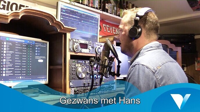 Kijkje achter de schermen met Vechtdal NL bij Gezwans met Hans