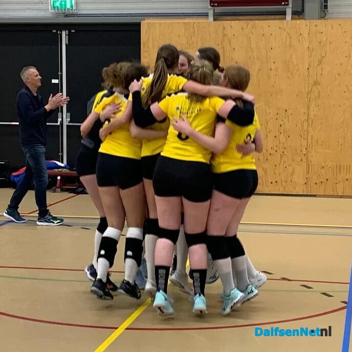 Dalvo Dames 1 pakt hele belangrijke punten! - Foto: Ingezonden foto