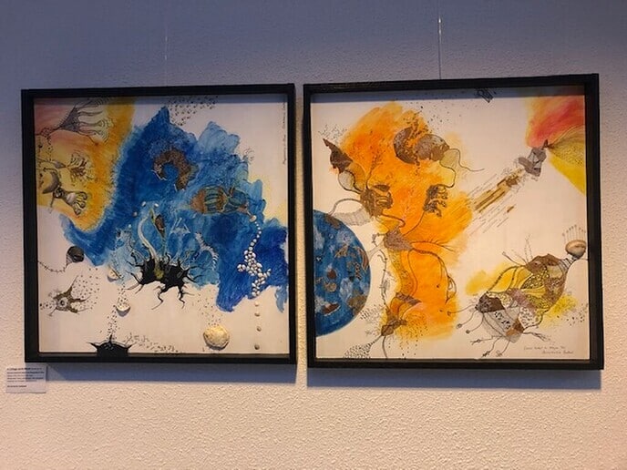 Expositie in de Wiekelaar - Foto: Ingezonden foto