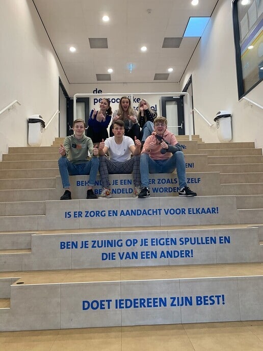 Unieke Politieke Valentijnsdag van Overijsselse School - Foto: Eigen geleverde foto