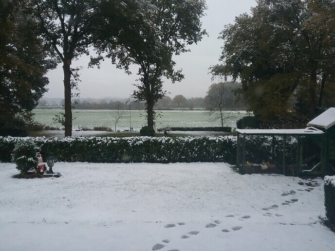 Tuinieren? Was lastig vanmorgen