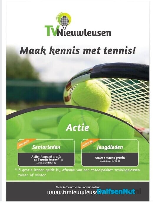 Tennisvereniging Nieuwleusen houdt haar Open Dag - Foto: Ingezonden foto