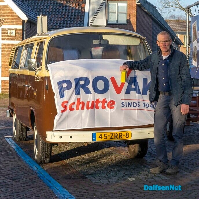 Laatste werkdag Theo Schotman bij Provak Schutte - Foto: Paul Scholten