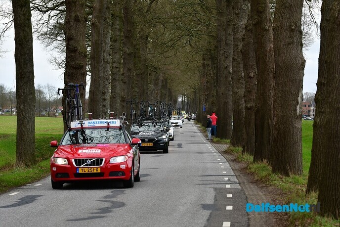 De Ster van Zwolle over de Rechterensedijk Dalfsen - Foto: Johan Bokma