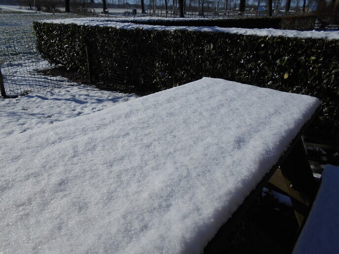 Tuinieren? Was lastig vanmorgen