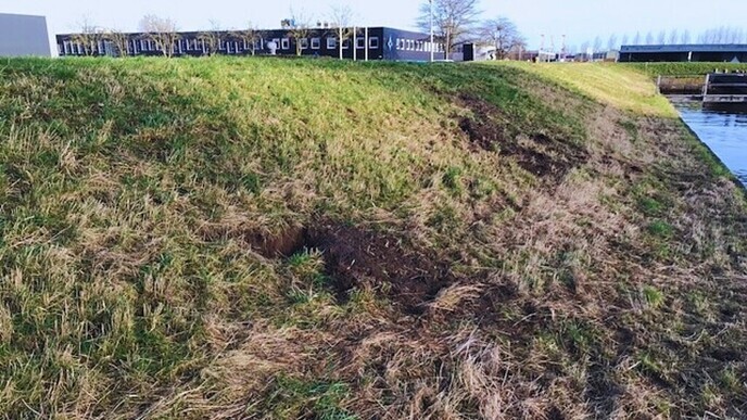 Dijkinspecteurs controleren dijken op schade - Foto: Ingezonden foto