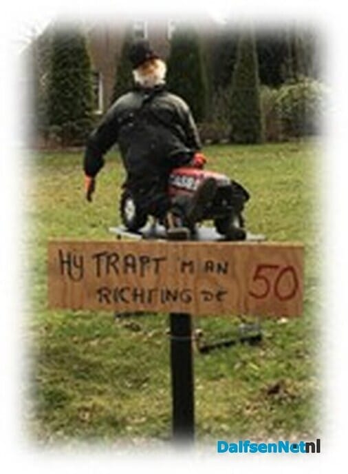 Wie zol ‘em antrappen richting de 50? - Foto: Willie uut Hessum