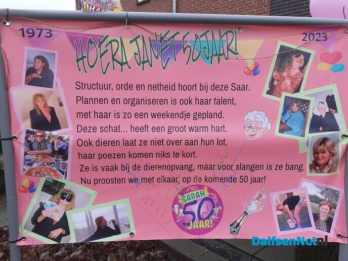 Sarah in Nieuwleusen - Foto: Ingezonden foto