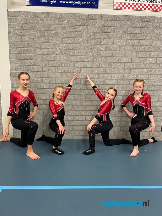 GVN turnsters pakken 3 de plaats - Foto: Ingezonden foto
