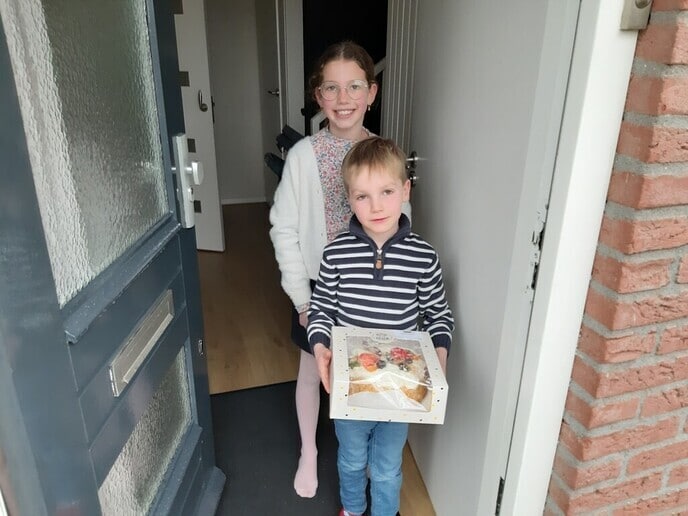 De taarten actie De Spiegel een groot succes - Foto: Ingezonden foto