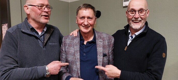 Afscheid Theo Ogink als voorzitter bij de Stuwzangers - Foto: Eigen geleverde foto