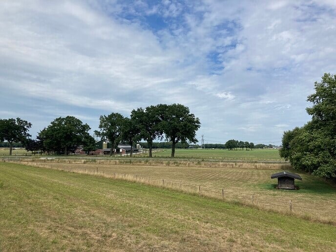 Waterschap verbetert wateraanvoer Vechterweerd Noord bij Dalfsen - Foto: Ingezonden foto