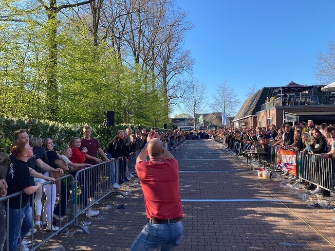 Nieuwleuser Kampioen Eierengooien - Foto: Ingezonden foto