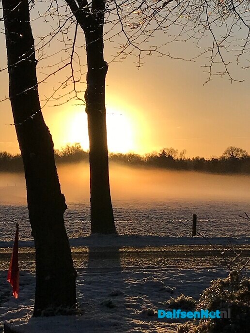 Het was niet alleen de sneeuw - Foto: Ingezonden foto