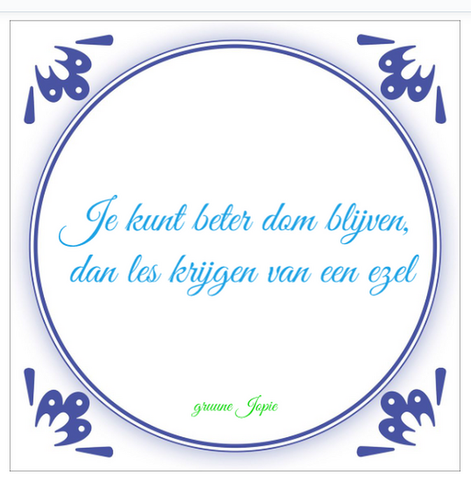 Tegeltjes wijsheid