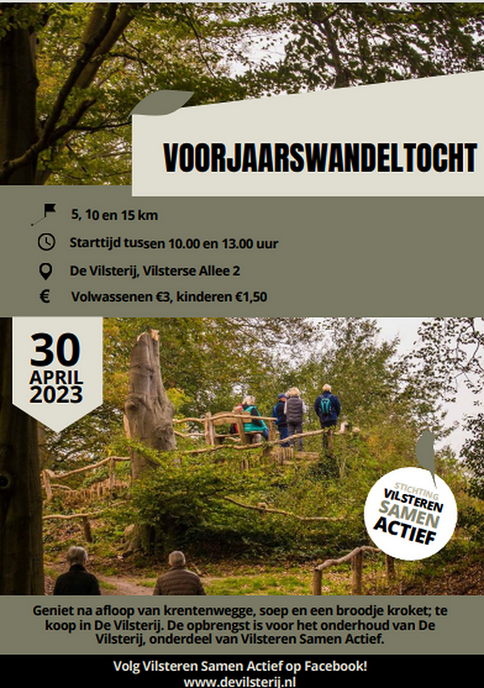 Traditionele wandeltocht in Vilsteren - Foto: Ingezonden foto