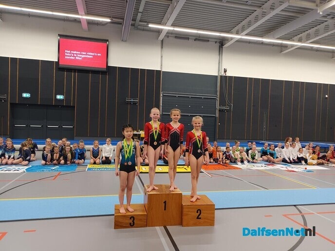 Turnsters GVN zeer succesvol - Foto: Ingezonden foto