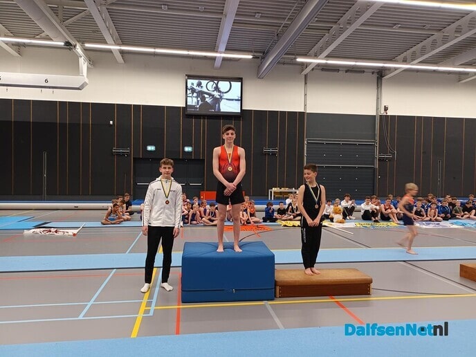 Gym Vereniging Nieuwleusen pakt medailles - Foto: Ingezonden foto