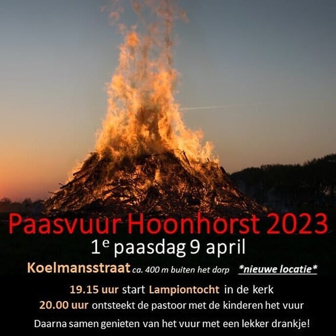 Paasvuren in de Gemeente Dalfsen