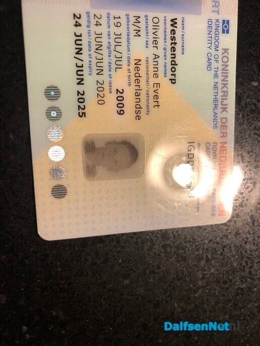 ID kaart gevonden - Foto: Ingezonden foto