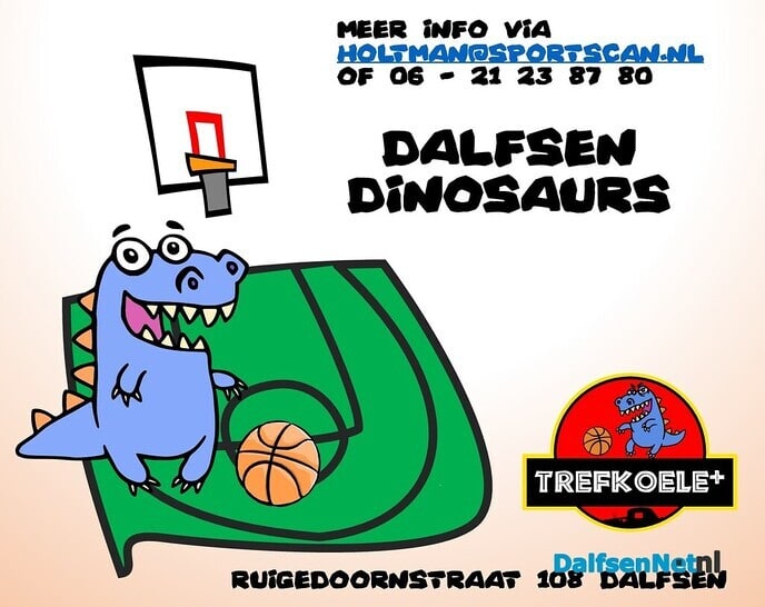 Basketbaltoernooi Dalfsen Dinosaurs - Foto: Ingezonden foto