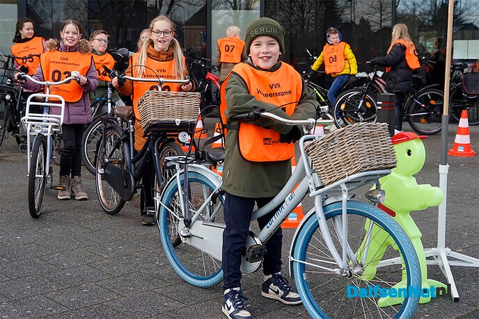 Praktijk verkeersexamen basisscholen - Foto: Paul Scholten
