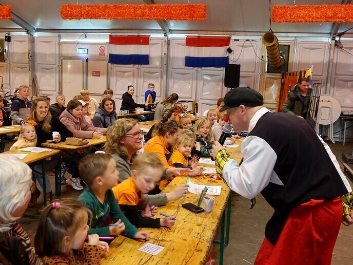 Oranje Kinder Bingo in Hoonhorst - Foto: Eigen geleverde foto